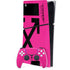 Black and Pink Arrows PS5 Slim Digital Edition Console Skin
